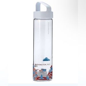 Starbucks You Are Here 2015 glass Water Bottle Washington DC